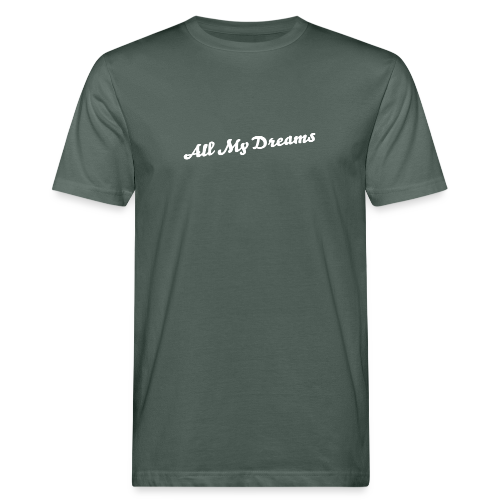 All My Dreams Men's Organic T-Shirt - grey-green