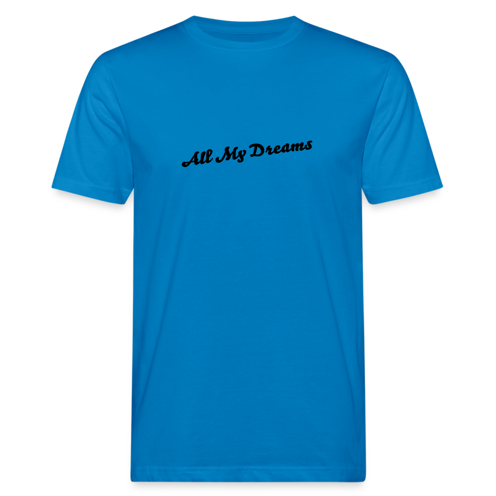 All My Dreams Men's Organic T-Shirt - peacock-blue