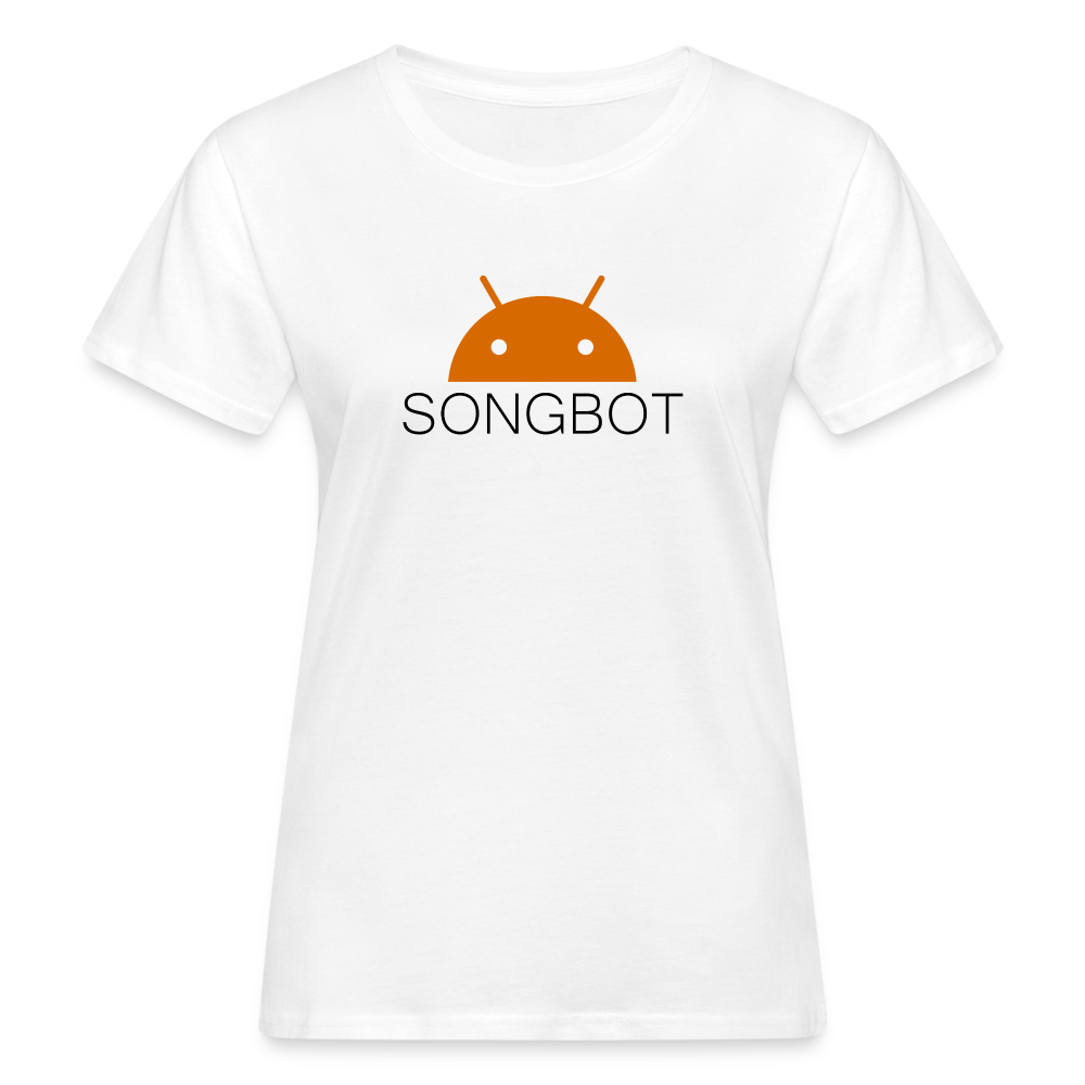 SongBot Women's Organic T-Shirt - white