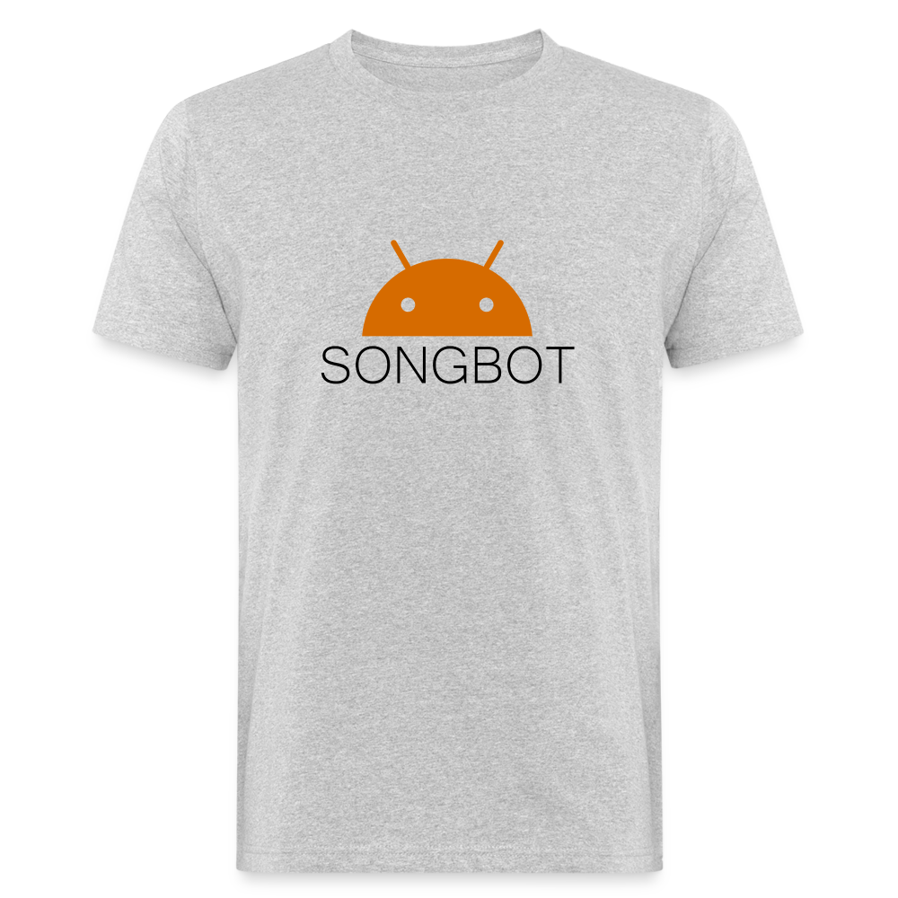 SongBot Men's Organic T-Shirt - heather grey