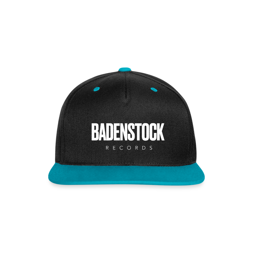 Badenstock Contrast Snapback Cap - black/teal