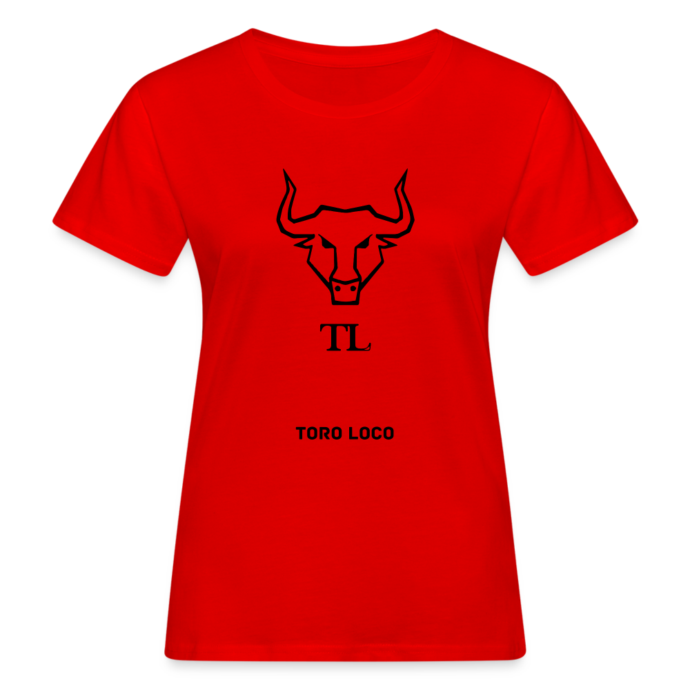 Toro Loco Women's Organic T-Shirt - red