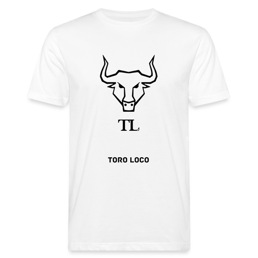 Toro Loco Men's Organic T-Shirt - white