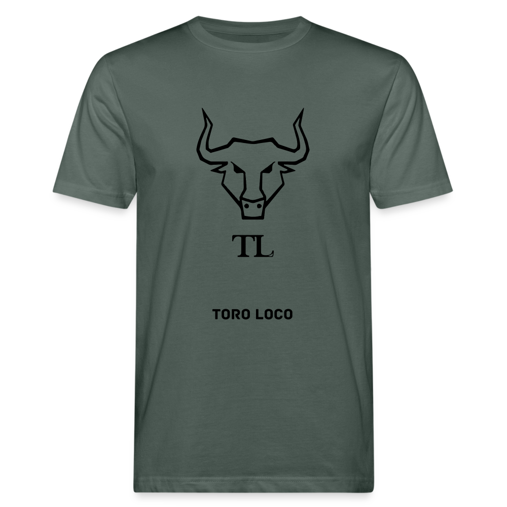 Toro Loco Men's Organic T-Shirt - grey-green