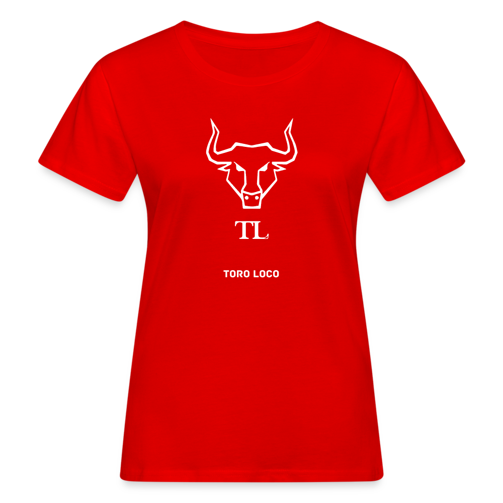 Toro Loco Women's Organic T-Shirt - red