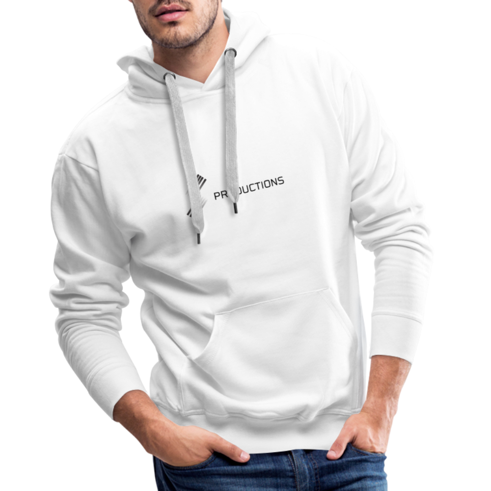 S productions Men’s Premium Hoodie - white