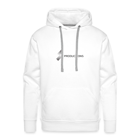 S productions Men’s Premium Hoodie - white