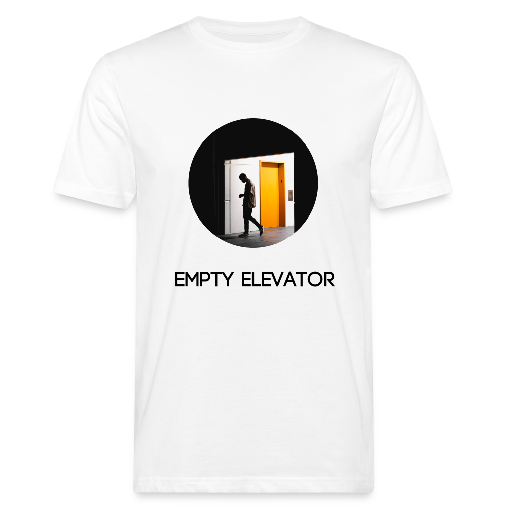 Empty Elevator Men's Organic T-Shirt - white