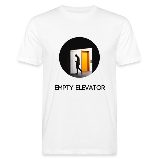 Empty Elevator Men's Organic T-Shirt - white
