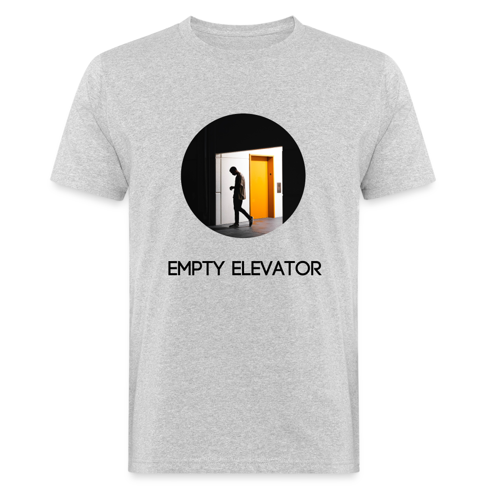 Empty Elevator Men's Organic T-Shirt - heather grey