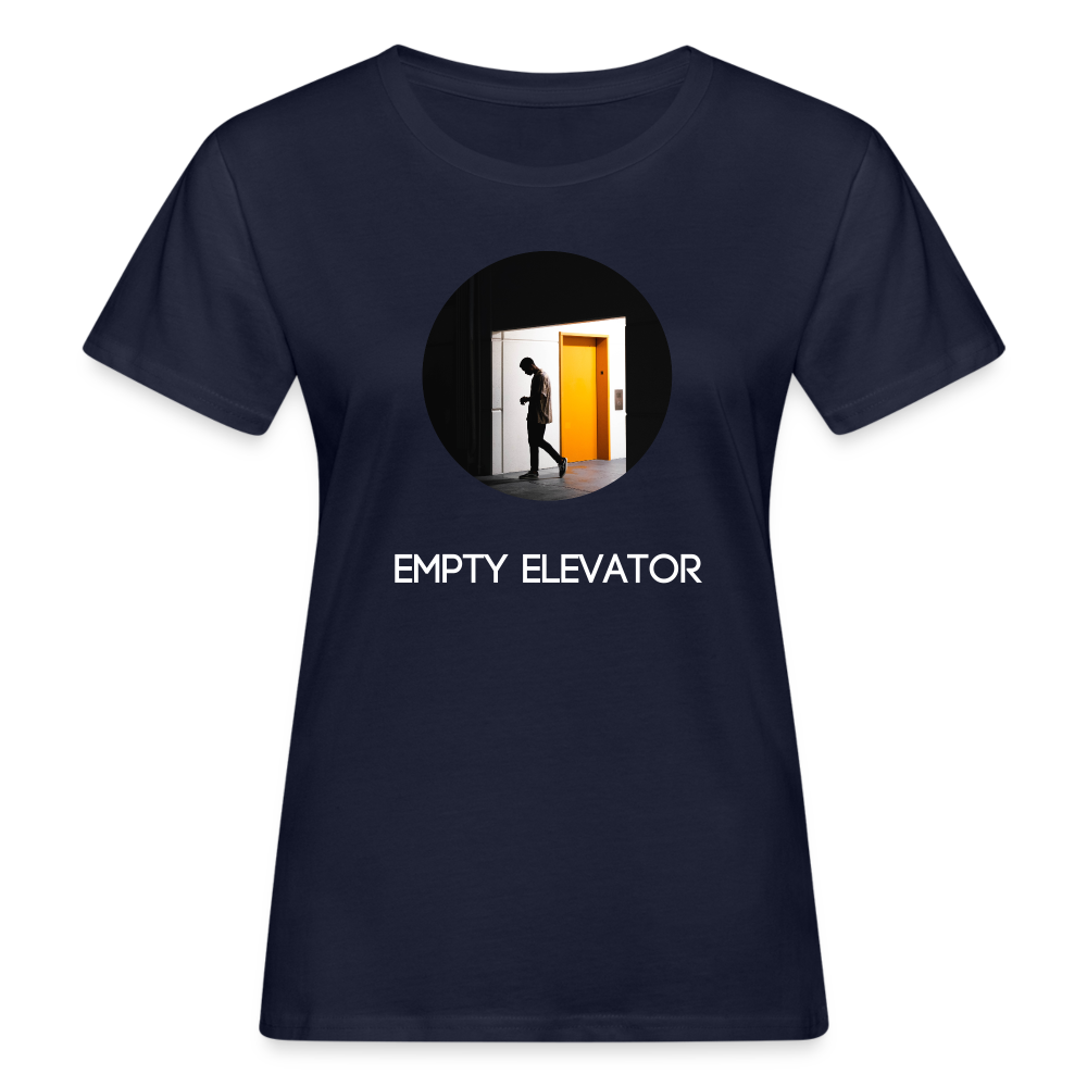 Empty Elevator Women's Organic T-Shirt - navy