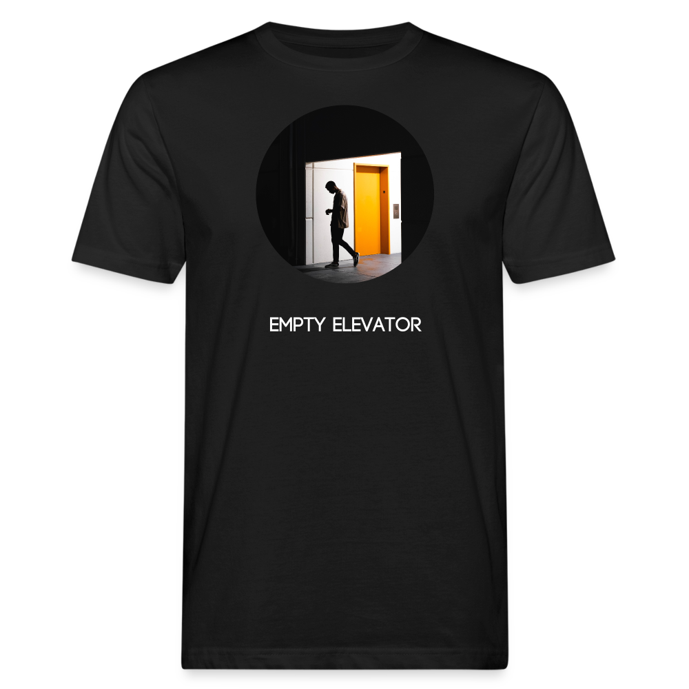 Empty Elevator Men's Organic T-Shirt - black