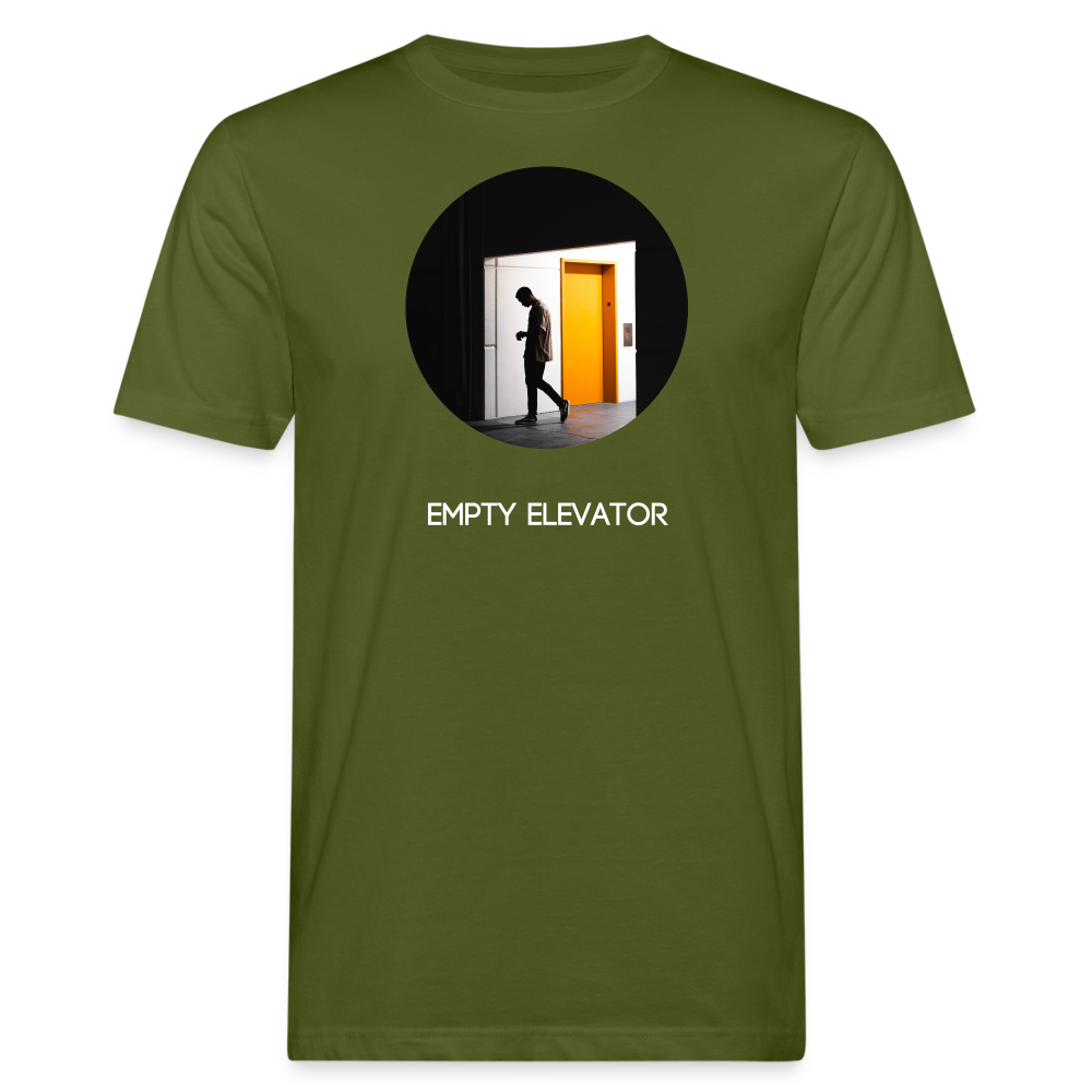 Empty Elevator Men's Organic T-Shirt - moss green
