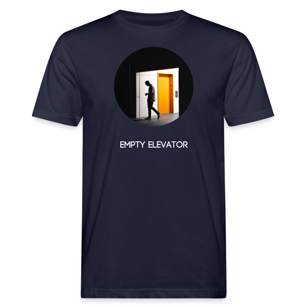 Empty Elevator Men's Organic T-Shirt - navy