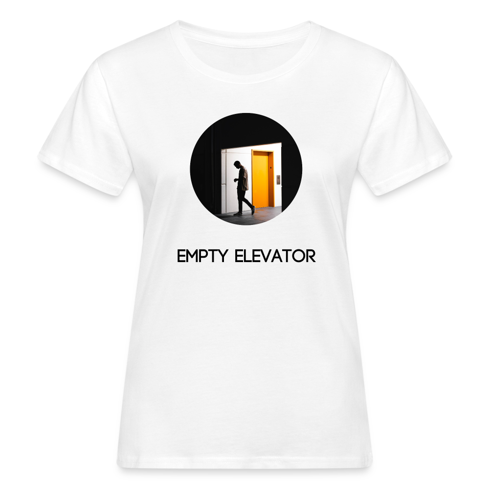 Empty Elevator Women's Organic T-Shirt - white