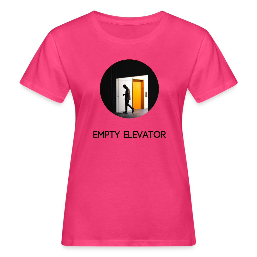 Empty Elevator Women's Organic T-Shirt - neon pink