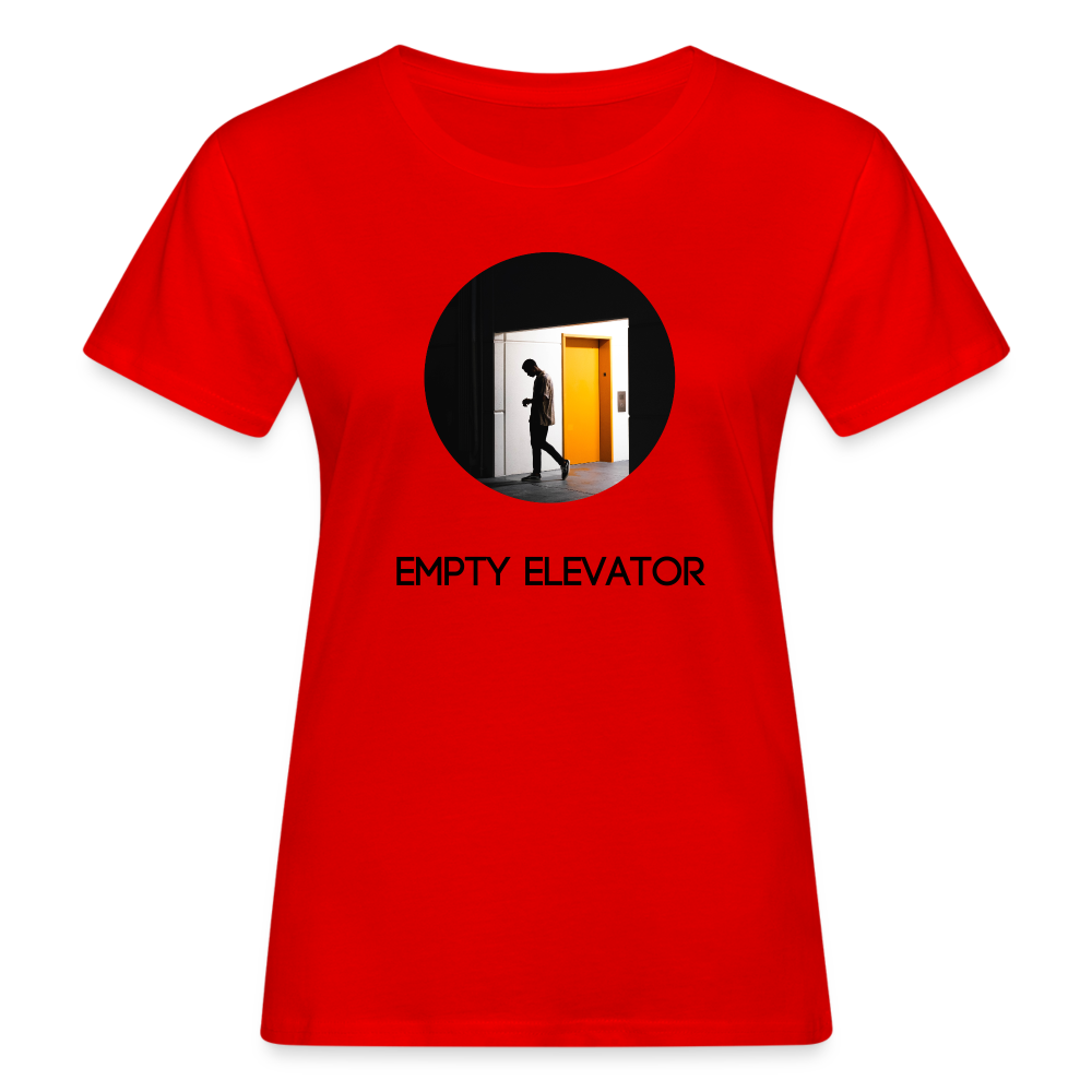 Empty Elevator Women's Organic T-Shirt - red