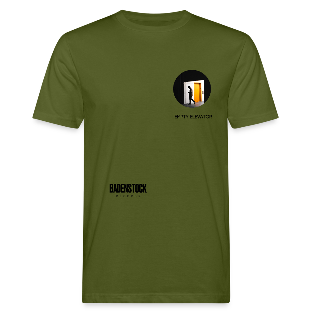 Empty Elevator Men's Organic T-Shirt (Badenstock Edition) - moss green