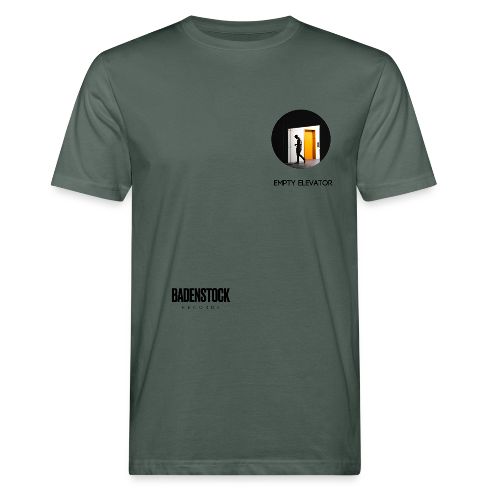 Empty Elevator Men's Organic T-Shirt (Badenstock Edition) - grey-green