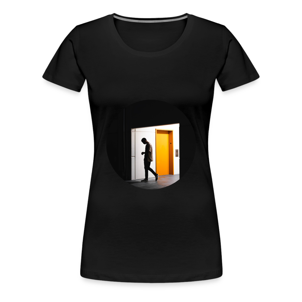 Empty Elevator Women’s Premium T-Shirt - black