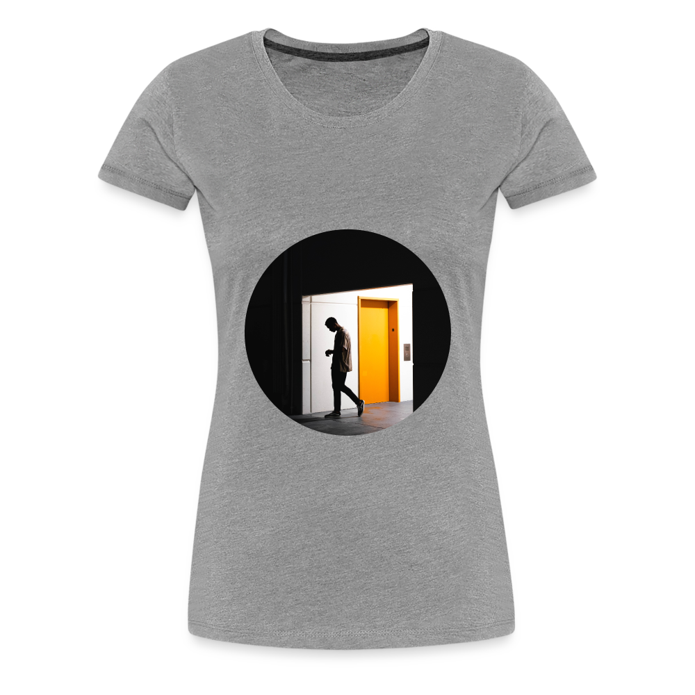 Empty Elevator Women’s Premium T-Shirt - heather grey