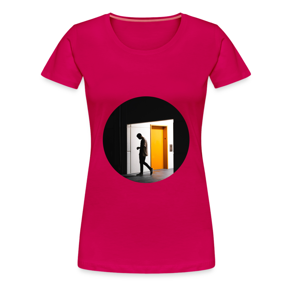 Empty Elevator Women’s Premium T-Shirt - dark pink