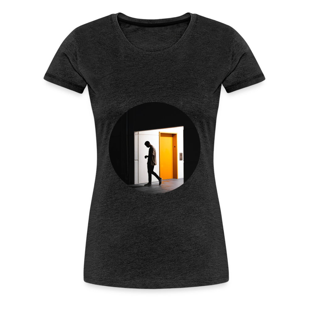 Empty Elevator Women’s Premium T-Shirt - charcoal grey