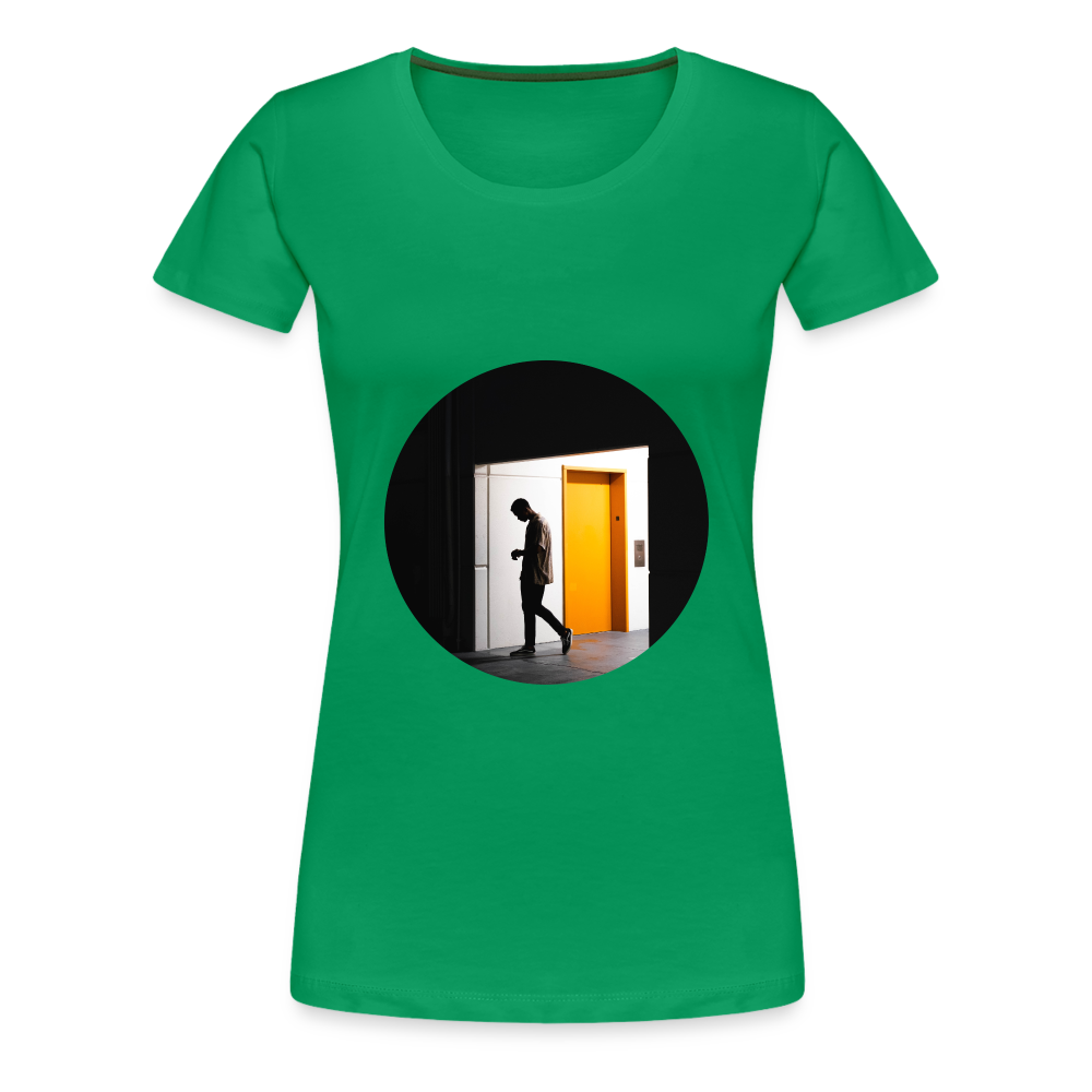 Empty Elevator Women’s Premium T-Shirt - kelly green