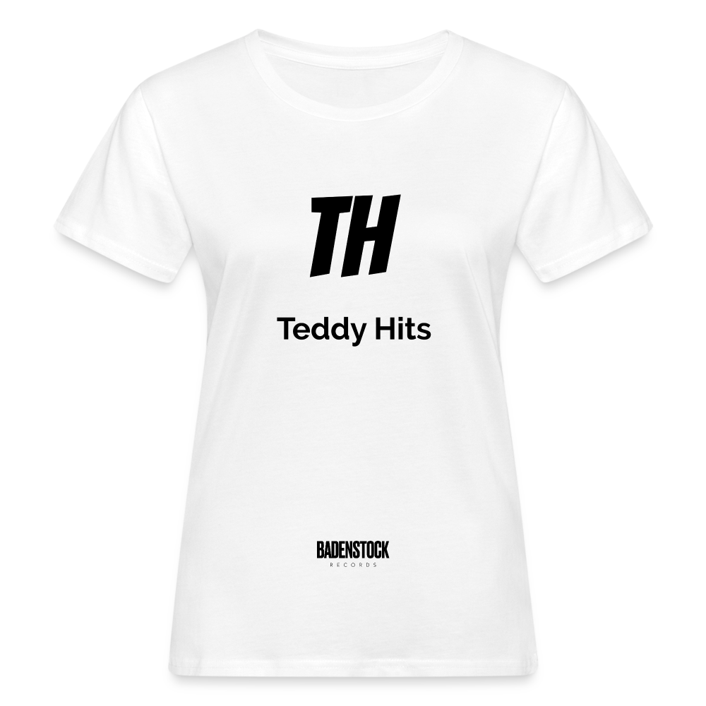 Teddy Hits Women's Organic T-Shirt - white