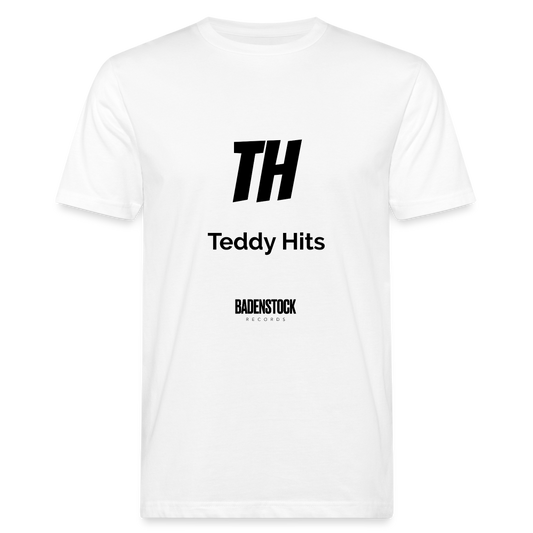 Teddy Hits Men's Organic T-Shirt - white