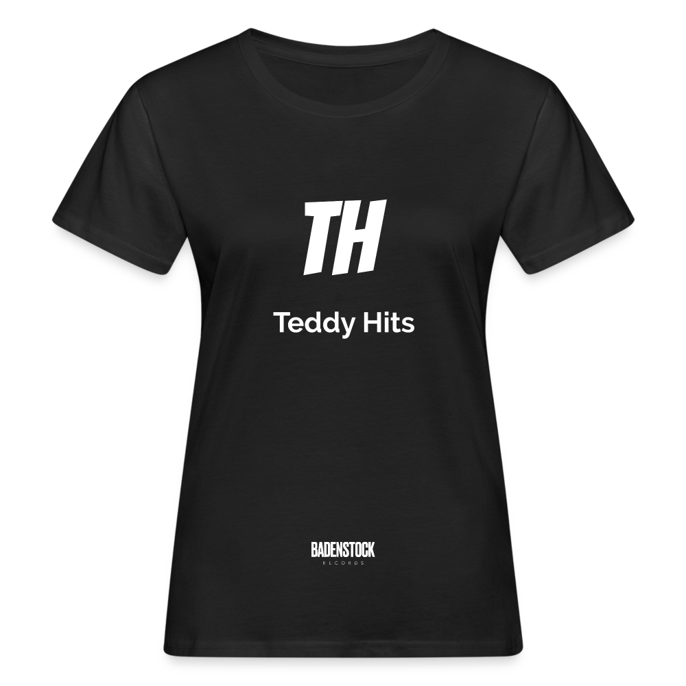 Teddy Hits Women's Organic T-Shirt - black