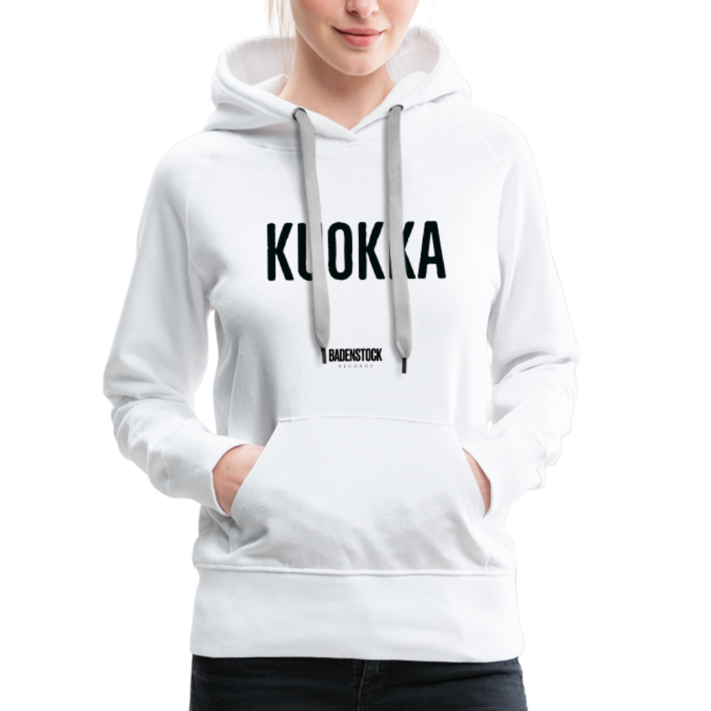 KUOKKA Women’s Premium Hoodie - white