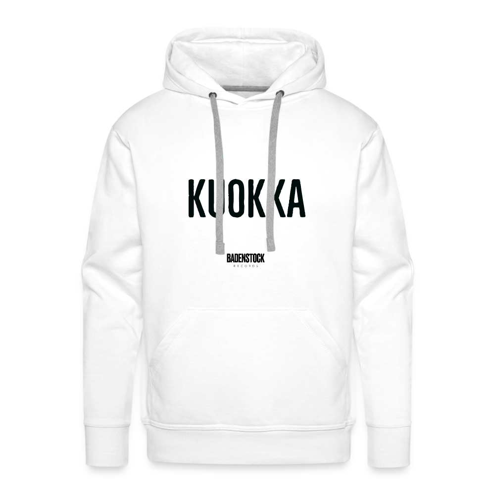 KUOKKA Men’s Premium Hoodie - white