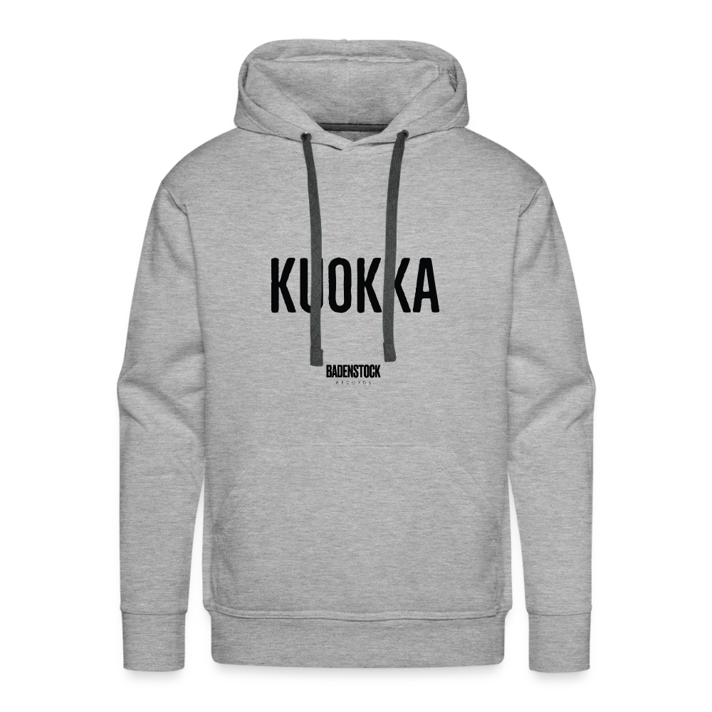 KUOKKA Men’s Premium Hoodie - heather grey