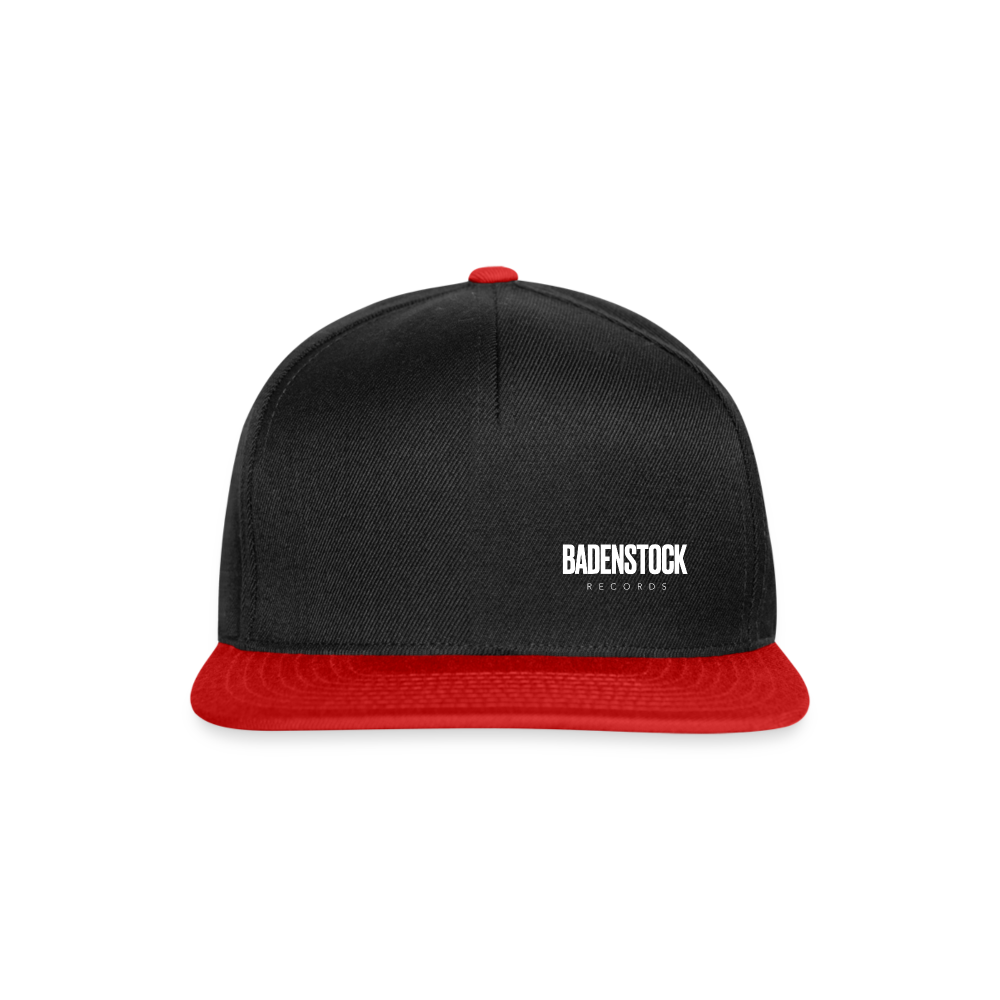 Badenstock Snapback Cap - black/red