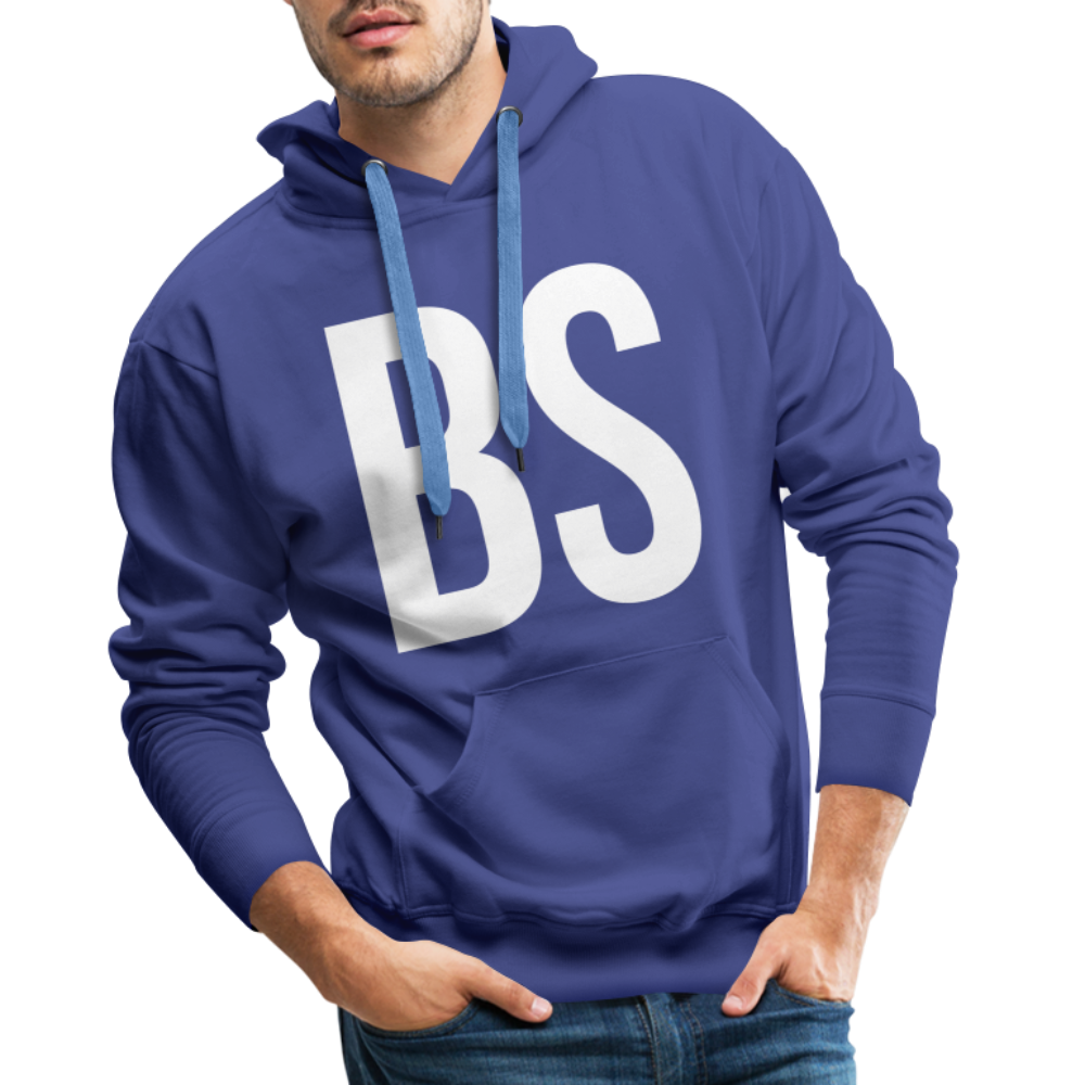 Badenstock BS White Men’s Premium Hoodie - royal blue