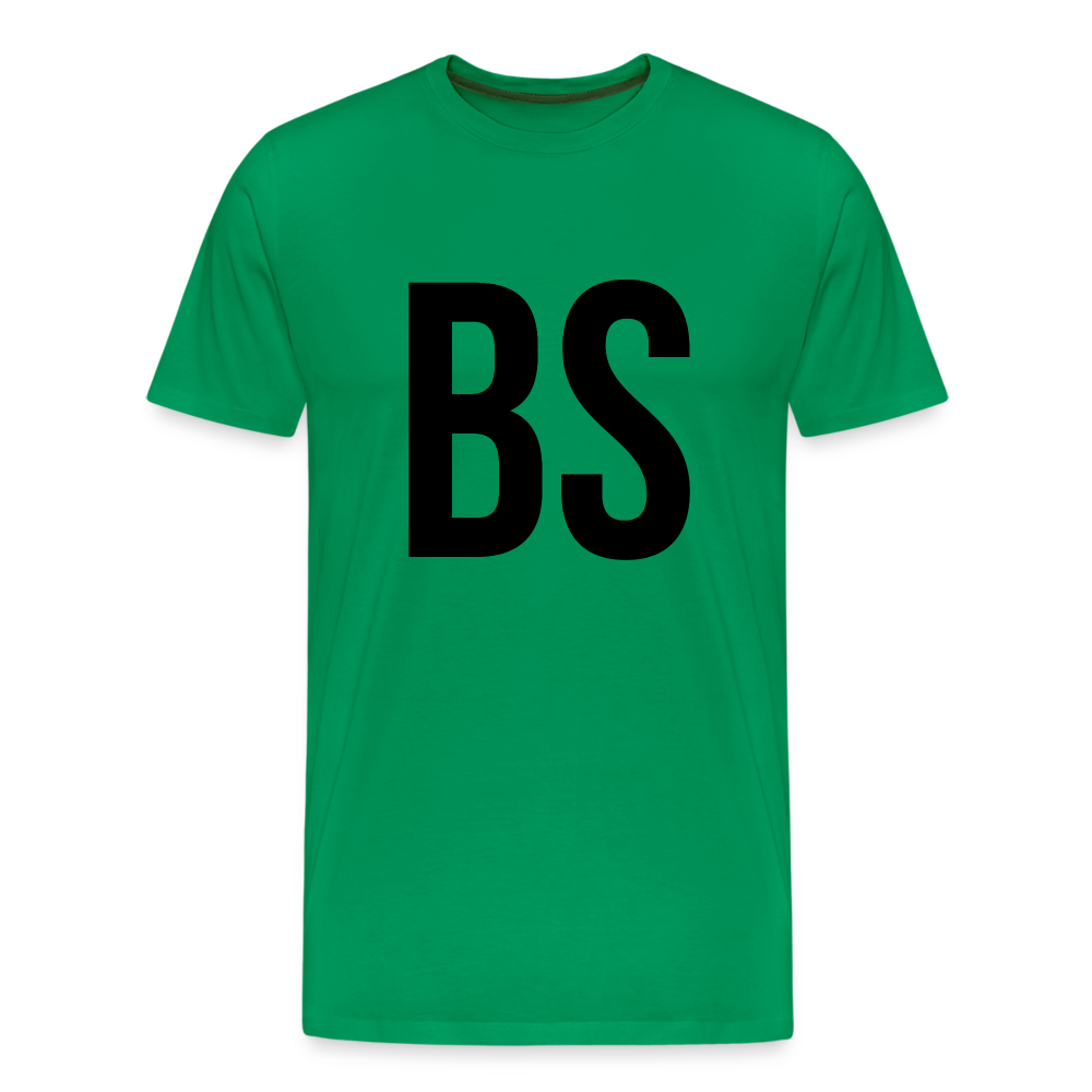 Badenstock BS Men’s Premium T-Shirt (black logo) - kelly green
