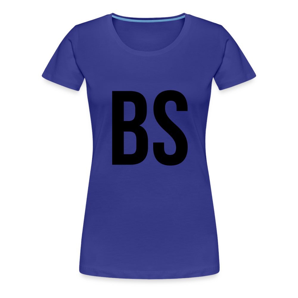 Badenstock BS Women’s Premium T-Shirt (Black logo) - royal blue