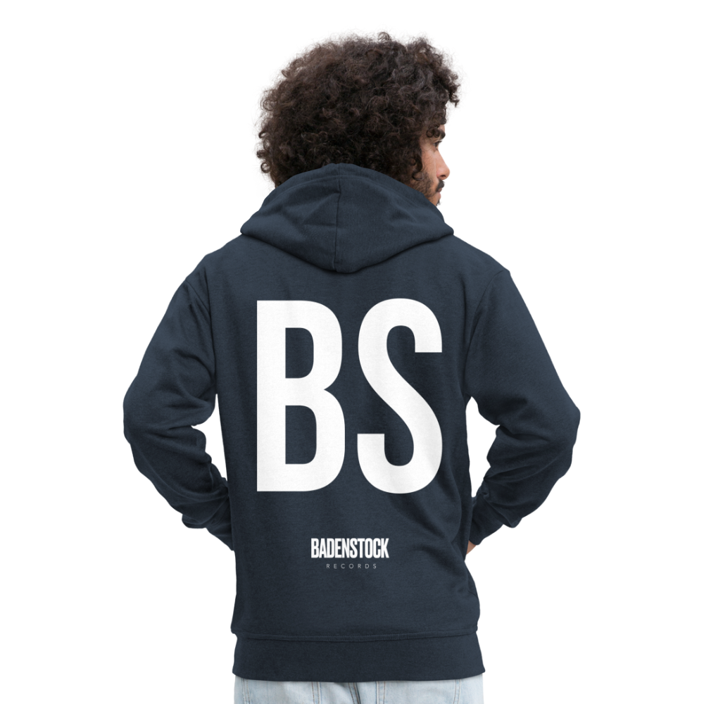 Badenstock BS Men's Premium Hooded Jacket - navy