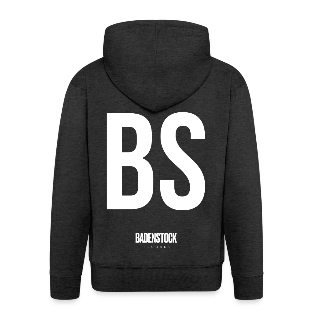 Badenstock BS Men's Premium Hooded Jacket - charcoal grey