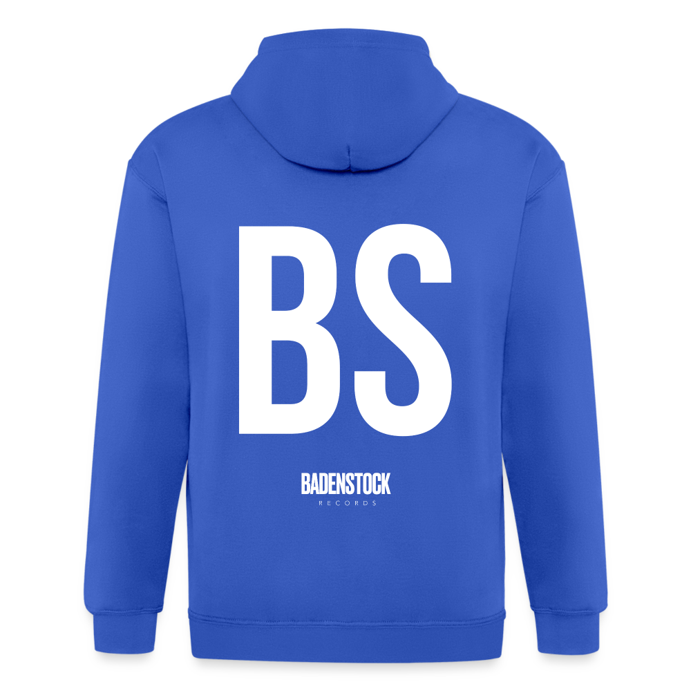 Badenstock BS Men’s Heavyweight Hooded Jacket - Colorful selection - royal blue