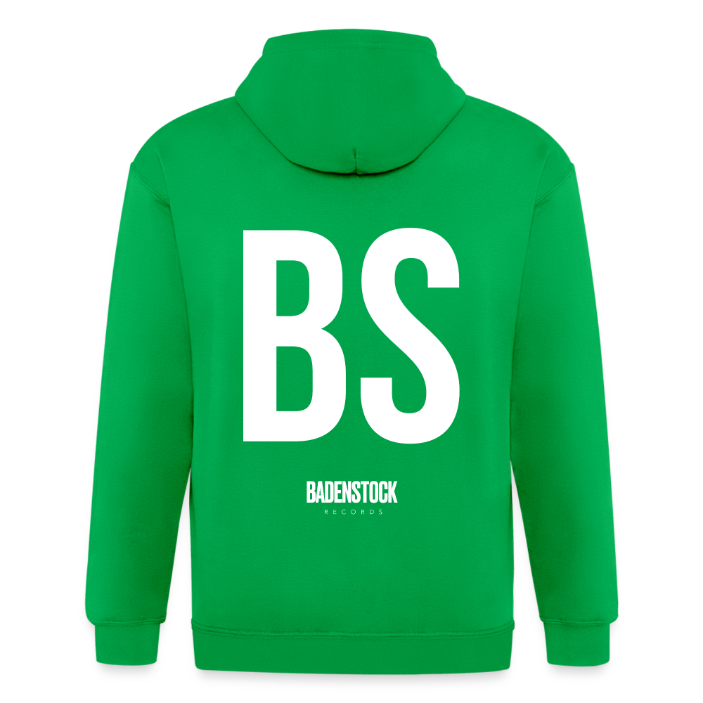 Badenstock BS Men’s Heavyweight Hooded Jacket - Colorful selection - kelly green